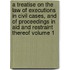 a Treatise on the Law of Executions in Civil Cases, and of Proceedings in Aid and Restraint Thereof Volume 1