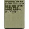 Mycomplab New with Pearson Etext Student Access Code Card for the Little, Brown Compact Handbook (Standalone) door Jane E. Aaron