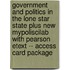 Government and Politics in the Lone Star State Plus New Mypoliscilab with Pearson Etext -- Access Card Package