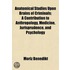 Anatomical Studies Upon Brains Of Criminals; A Contribution To Anthropology, Medicine, Jurisprudence, And Psychology