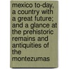 Mexico To-Day, a Country with a Great Future; And a Glance at the Prehistoric Remains and Antiquities of the Montezumas door Thomas Unett Brocklehurst