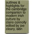 Outlines & Highlights For The Cambridge Companion To Modern Irish Culture By Claire Connolly Edited By Joe Cleary, Isbn