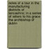 Notes Of A Tour In The Manufacturing Districts Of Lancashire; In A Series Of Letters To His Grace The Archbishop Of Dublin