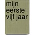 Mijn eerste vijf jaar