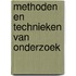 Methoden en technieken van onderzoek