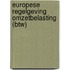 Europese regelgeving omzetbelasting (BTW)