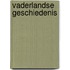Vaderlandse geschiedenis