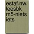 ESTAF.NW. LEESBK M5-NIETS IETS
