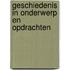 Geschiedenis in onderwerp en opdrachten