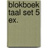 Blokboek taal set 5 ex.
