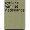 Syntaxis van het Nederlands door J. Creten