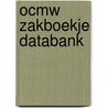 Ocmw Zakboekje Databank door Onbekend