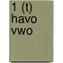 1 (T) havo vwo