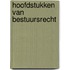 Hoofdstukken van bestuursrecht