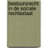 Bestuursrecht in de sociale rechtsstaat