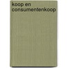 Koop en consumentenkoop door R.H.C. Jongeneel
