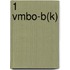 1 Vmbo-b(k)