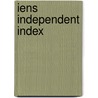 Iens independent index door S. Brummelhuis