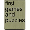 First games and puzzles door Onbekend