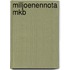Miljoenennota MKB
