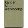 Kant en klaar werkboekje door M. Adriaensens