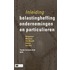 Inleiding Belastingheffing ondernemingen en particulieren