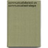 Communicatiebeleid en communicatiestrategie