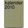 Kalender 2010 door Onbekend