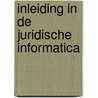 Inleiding in de juridische informatica door Onbekend