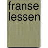 Franse lessen door Onbekend
