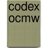 Codex OCMW door D. Adriaens