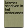 Brieven schrijven in het Nederlands door Corriejanne Timmers