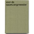 Voor de opperzangmeester