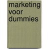 Marketing voor Dummies by Alexander Hiam