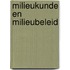 Milieukunde en milieubeleid