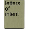 Letters of intent by B. Wessels