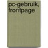 PC-gebruik, frontpage