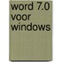Word 7.0 voor Windows