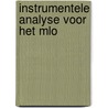 Instrumentele analyse voor het MLO by A.G.A. van der Meer