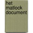 Het Matlock document
