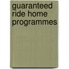 Guaranteed ride home programmes door Bongers