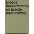 Tweede taalverwerving en tweede taalonderwijs
