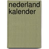 Nederland kalender door Onbekend