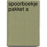 Spoorboekje pakket a door Onbekend