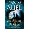 Een vuurplaats in steen