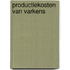 Productiekosten van varkens