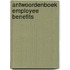 Antwoordenboek Employee Benefits