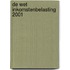 De Wet inkomstenbelasting 2001