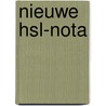 Nieuwe hsl-nota by Unknown