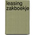 Leasing zakboekje